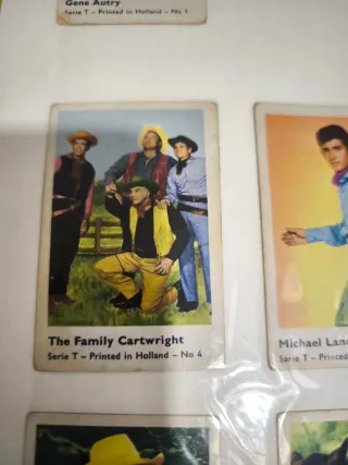 Serie T Holland 1969 Tarjetas Coleccionables