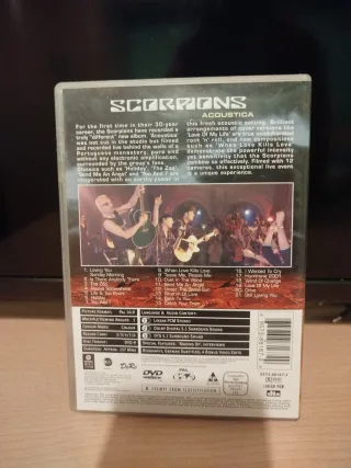 Scorpions Acoustica DVD