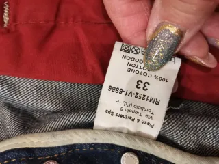 Jeans Rag Recycle uomo tg 33