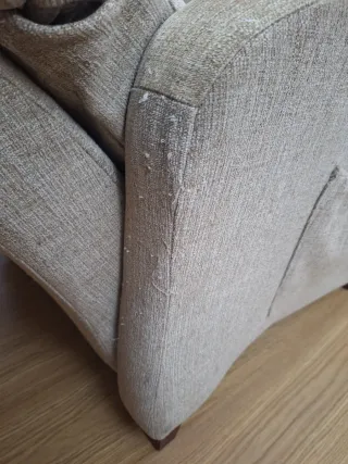 Sillón reclinable con reposapiés