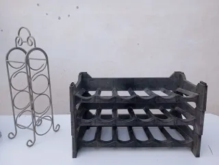 Tavolo in legno 2m x 80cm di larghezza, 6 sedie, ecc.