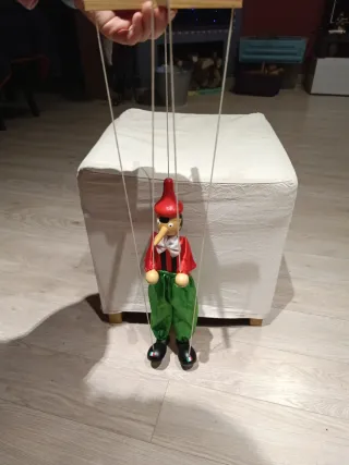 Marioneta de madera Pinocho