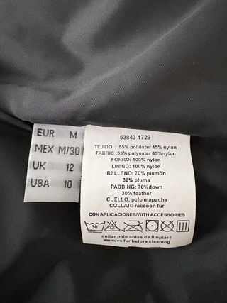 Chaqueta Roberto Verino Mujer Plumas Corta