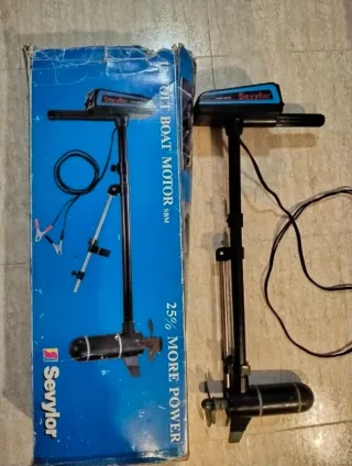 Motor Eléctrico pesca Sevylor 12V pato, kayak