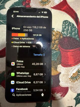 iPhone 13 Pro Max 256 GB Gris Grafito