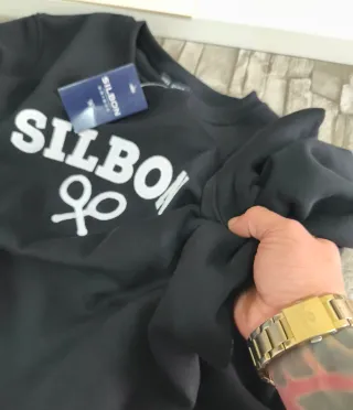 Sudadera SILBON Talla XL Negra