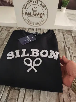 Sudadera SILBON Talla XL Negra