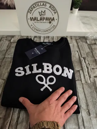 Sudadera SILBON Talla XL Negra