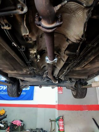 Línea de escape inox Clio Sport 182