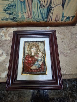 Conjunto Quadros Última Ceia e Jesus e Apóstolos