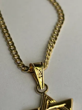 Cadena de oro 18k italiana