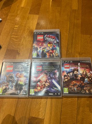Pack 4 Juegos LEGO PS3