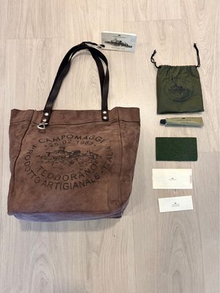 Borsa Campomaggi Marrone