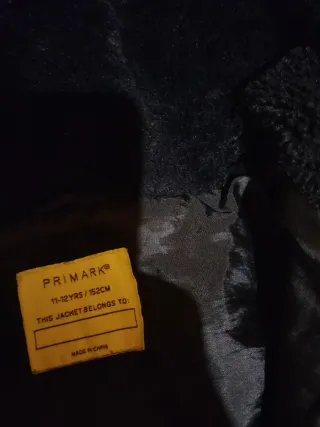 Giacca in pelliccia sintetica con cappuccio 152 cm