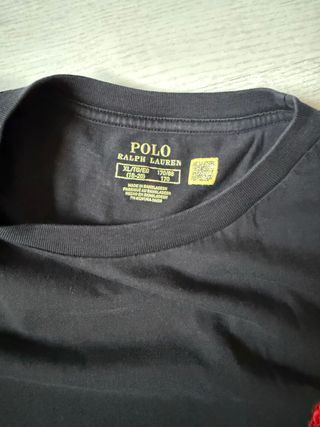 Camiseta Polo Ralph Lauren Negra Talla M