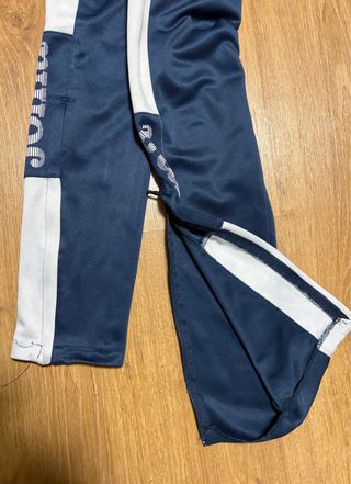 Pantalón chándal Joma azul y blanco