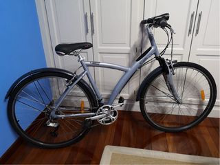 Bicicleta Urbana B'TWIN Gris
