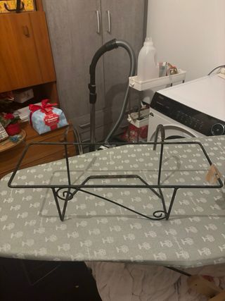 Portavaso piante metallo nero