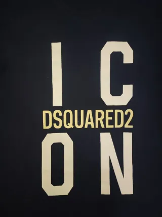 Maglietta Dsquared2 ICON Blu