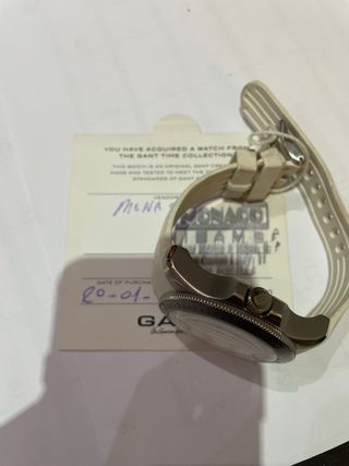 Reloj Gant Blanco acero