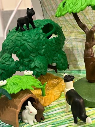 Playmobil Animales de Casa y Pequeños – Gatos, Per