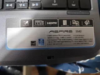 Portátil Acer Aspire 5542 para piezas