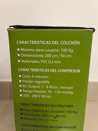Colchón Antiescaras Hinchable