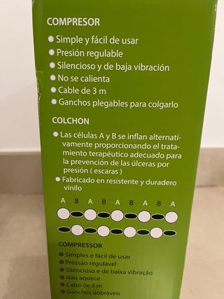Colchón Antiescaras Hinchable