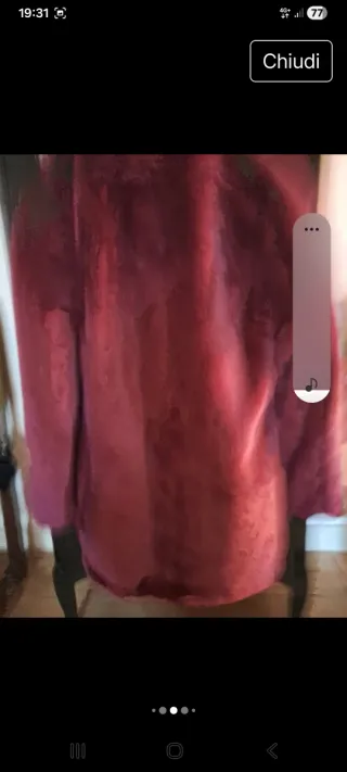 Pelliccia ecologica Gudi rossa