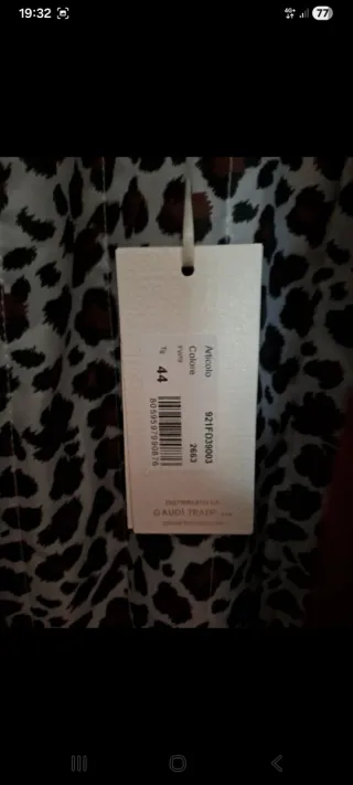 Pelliccia ecologica Gudi rossa