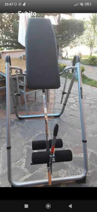 Panca inversa professionale Kettler