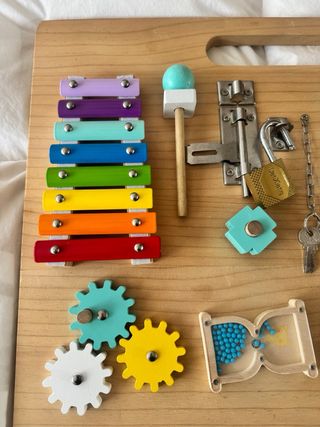 Tabla Sensorial Montessori