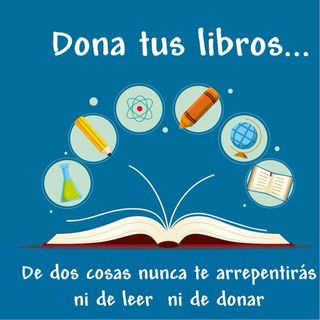 RECOJO LIBROS PARA DONARLOS A PROYECTOS SOCIALES