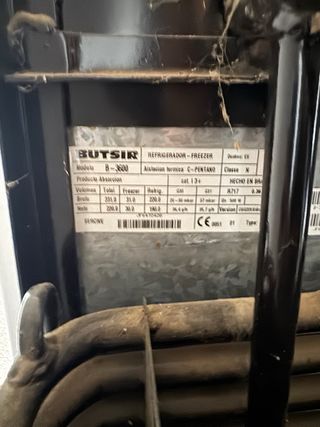 Nevera de gas Butsir