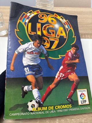 Álbum Cromos Liga 96/97