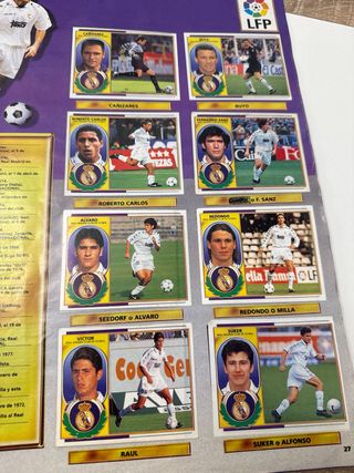 Álbum Cromos Liga 96/97
