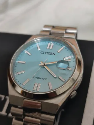 Reloj Citizen Tsuyosa Automático Azul