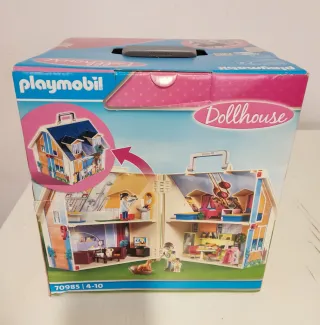 Playmobil Casa Maletín Muñecas. Sin apenas uso