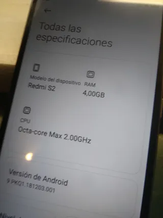 Xiaomi Redmi S2 Teléfono Móvil