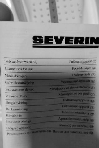 Masajeador de pies SEVERIN Whirl