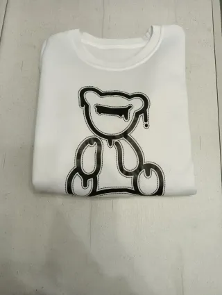 Sudadera Oso Dibujo Talla S