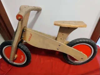 Bicicleta de madera infantil Goula