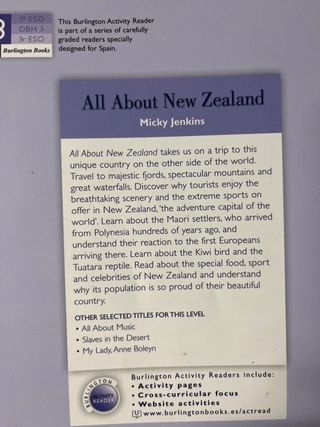 ALL ABOUT NEW ZEALAND 3ºESO
