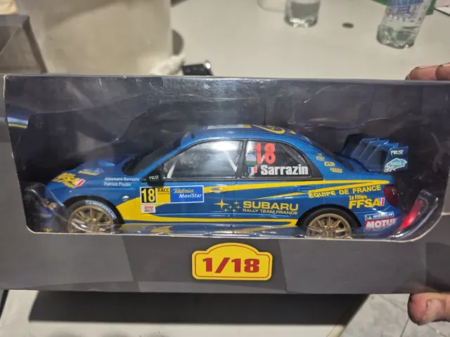 Maqueta 1/18 Subaru WRC Sarrazín