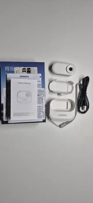 Mini Cámara Deportiva Blanca