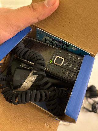 Nokia 6300 Movistar Nero/Argento