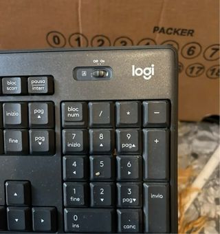 Tastiera Logitech Nera