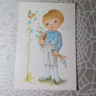 4 Postales ilustradas por Baró años 70-80