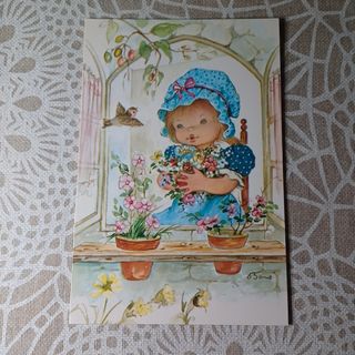 4 Postales ilustradas por Baró años 70-80