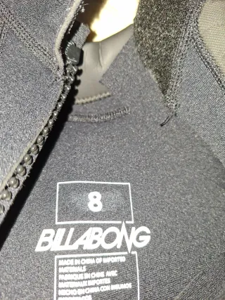 Traje neopreno corto Billabong 8 años